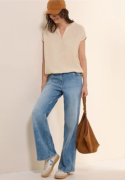 Cecil Kurzarmbluse aus softer Viskose günstig online kaufen