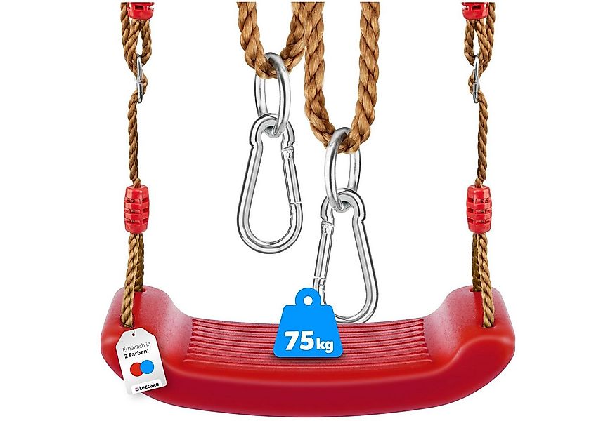 tectake Nestschaukel Schaukelsitz, (Komplettset), rutschfest günstig online kaufen