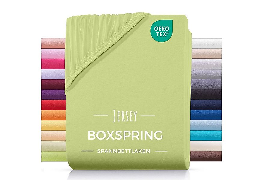 Carpe Sonno Spannbettlaken Boxspringbett Wasserbett Jersey 180x200 180x220 günstig online kaufen