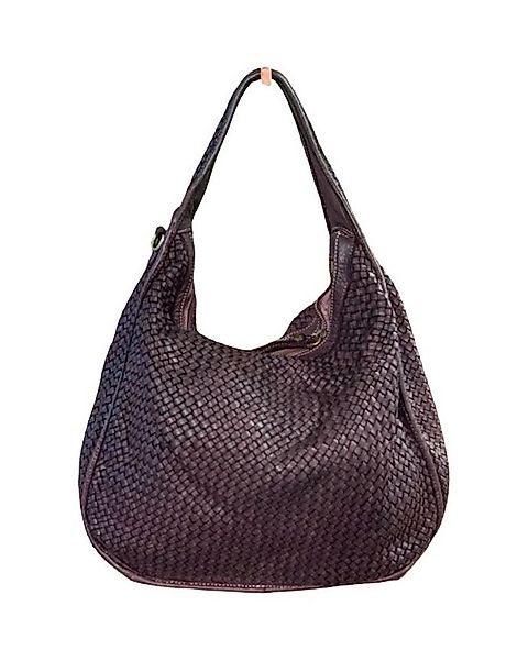 BZNA Schultertasche Sanna Italy Designer Damen Handtasche Shopper, Geflocht günstig online kaufen