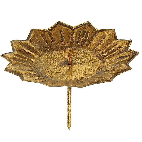 Viana Kerzenhalter Kerzenhalter Gold Antik Optik günstig online kaufen