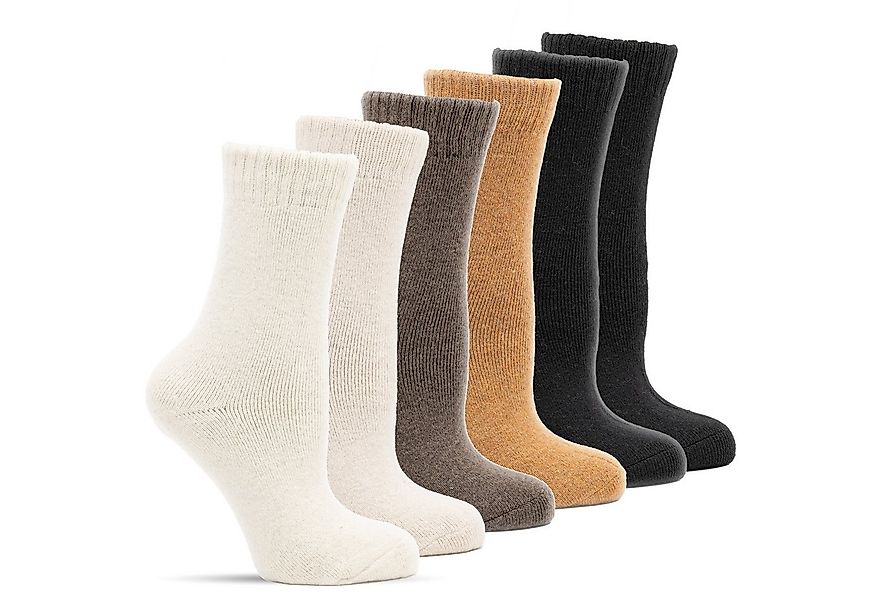 Frostfighter Thermosocken Damen Wollsocken (6-Paar) dicke, warme Winter-Soc günstig online kaufen