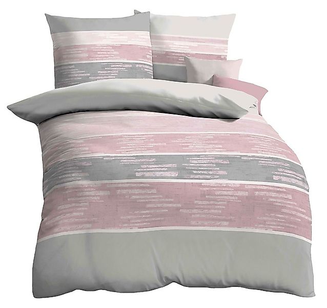 Kaeppel Bettwäsche Kaeppel Fein Biber Bettwäsche 2 tlg. Trail Rosenholz Ros günstig online kaufen