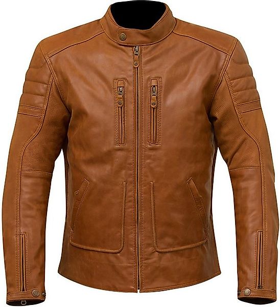 Merlin Motorradjacke Draycott Motorrad Lederjacke herausnehmbares Innenfutt günstig online kaufen
