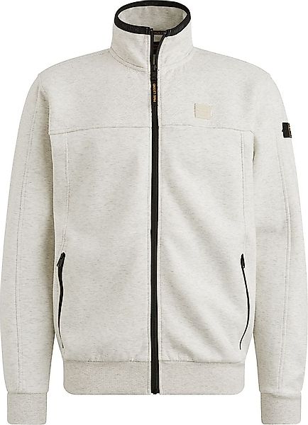 PME Legend Strickjacke Interlock Greige - Größe L günstig online kaufen
