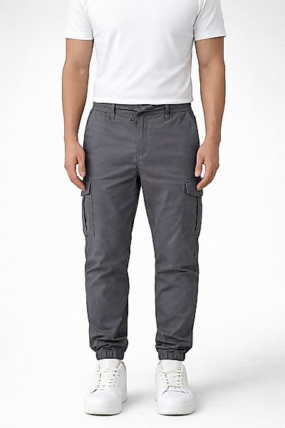Smith & Solo Cargohose Herren, Hose Lang Chino mit Kordelzug günstig online kaufen