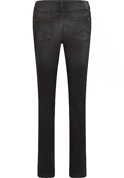 Mustang Damen Jeans CROSBY Relaxed Slim Fit - Schwarz - Black Denim günstig online kaufen