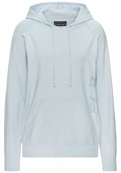 Elbsand Kapuzenpullover, aus hochwertigen Strick und eingestricktem Logo günstig online kaufen