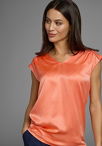 HECHTER PARIS Shirtbluse mit Spitzendetail günstig online kaufen