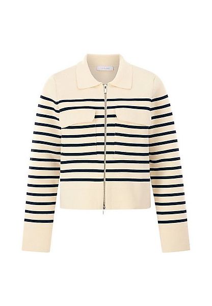 Rich & Royal Cardigan Damen Strickjacke mit Reißverschluss (1-tlg) günstig online kaufen