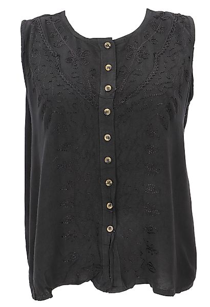 Guru-Shop T-Shirt Besticktes indisches Hippie Top, günstig online kaufen