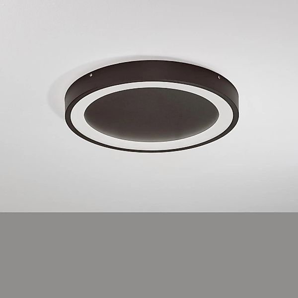 LED Deckenleuchte Nodi in Kaffee 30W 1590lm günstig online kaufen