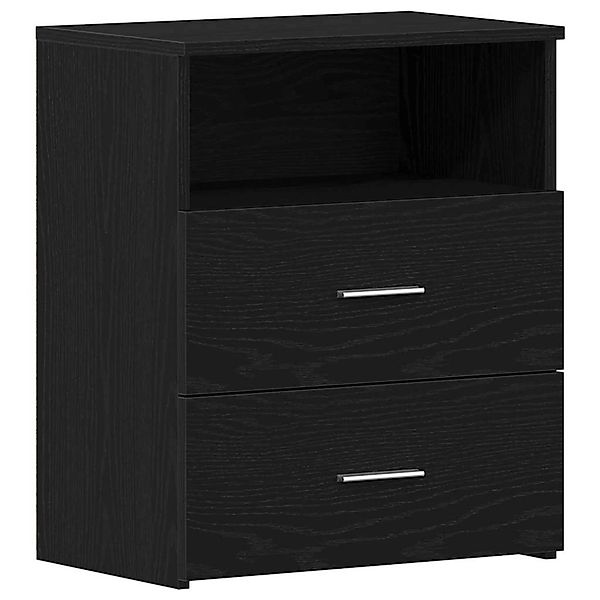 vidaXL Nachttisch Schwarze Eiche 50 x 32 x 60 cm Holzwerkstoff 862051 günstig online kaufen