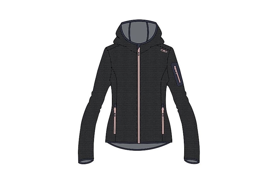 CMP Fleecejacke CMP Damen Fleecejacke Woman Jacket Fix Hood 34H6376 günstig online kaufen
