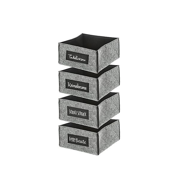 HTI-Living Aufbewahrungsbox Aufbewahrungskorb 4er Set verschiedene günstig online kaufen