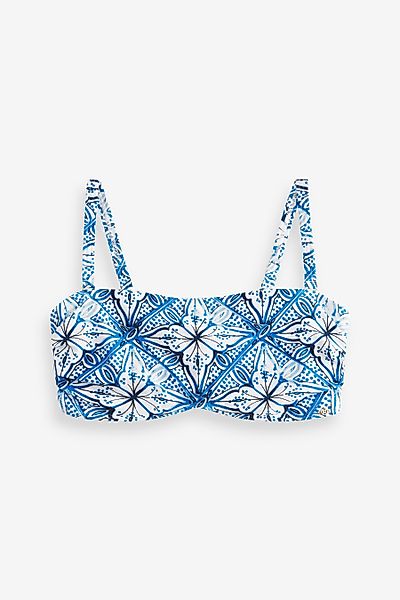 Next Bandeau-Bikini-Top Unwattierter, trägerloser Minimizer-Bikini, DD+ günstig online kaufen