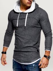 behype Kapuzensweatshirt "LAYER" im trendigen Layer-Look günstig online kaufen