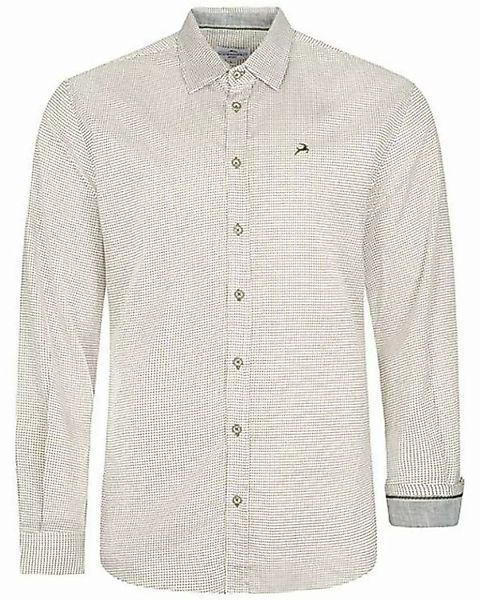 Maddox Trachtenhemd Trachtenhemd - Hemd-102, Olive Grün günstig online kaufen