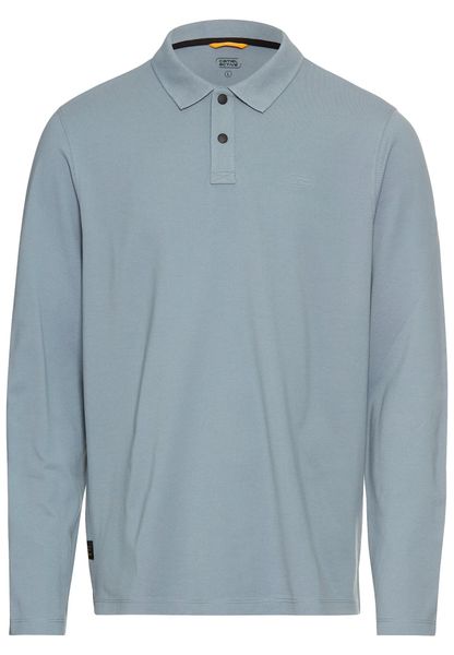 camel active Langarm-Poloshirt mit Logo Stickerei günstig online kaufen