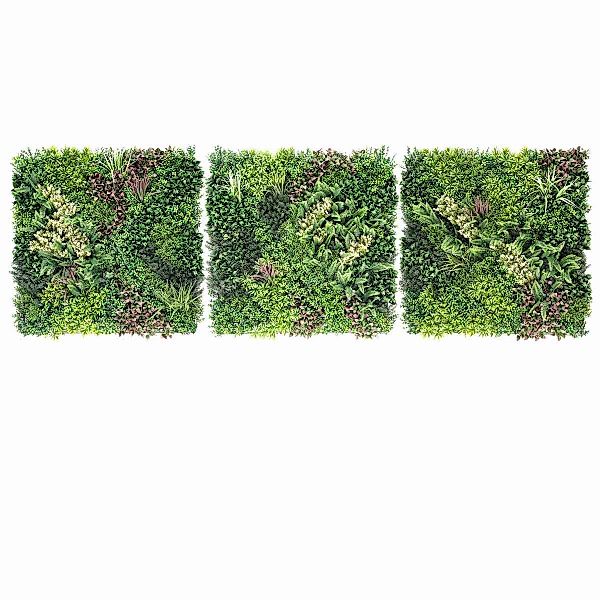 Kunstpflanze Künstliche Pflanzenwand Indoor & Outdoor, günstig online kaufen