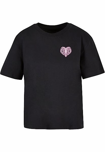 Miss Tee T-Shirt "Miss Tee Damen Heart Cage Rose Tee", (1 tlg.) günstig online kaufen