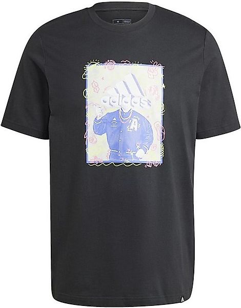 adidas Sportswear T-Shirt M DOODLE T BLACK günstig online kaufen