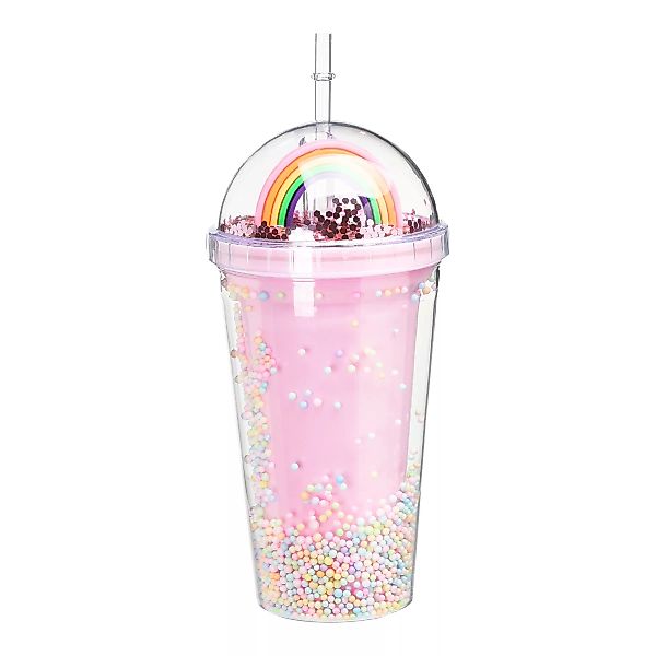 Trinkbecher Rainbowglitter, pastell günstig online kaufen