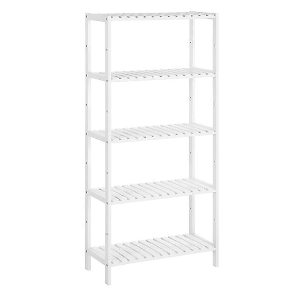 Songmics Badezimmerregal Carte 33 x 33 x 146 cm Weiß günstig online kaufen