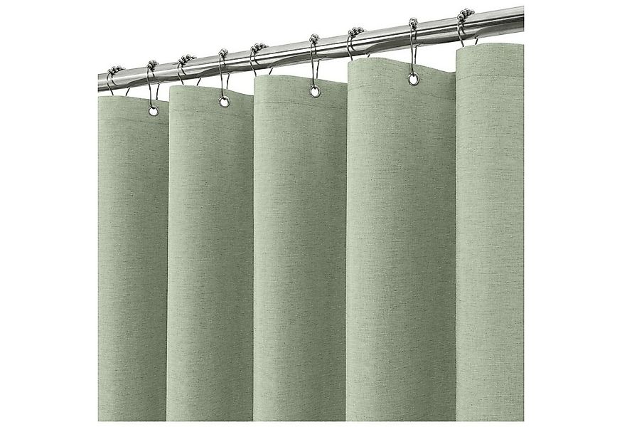 LuxusKollektion Duschvorhang Leinen Duschvorhang Metallringe Wasserdicht An günstig online kaufen