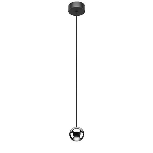 BRUMBERG LED-Pendelleuchte Ball, Aluminium, schwarz/chrom günstig online kaufen