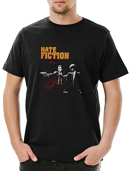 Urban Backwoods Print-Shirt Hate Couture Hate Fiction HC Herren T-Shirt Pul günstig online kaufen