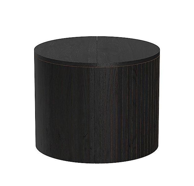 Vicco Couchtisch Tavilo, Schwarz/Eiche/Schwarz, 48 x 48 cm (1-St) günstig online kaufen