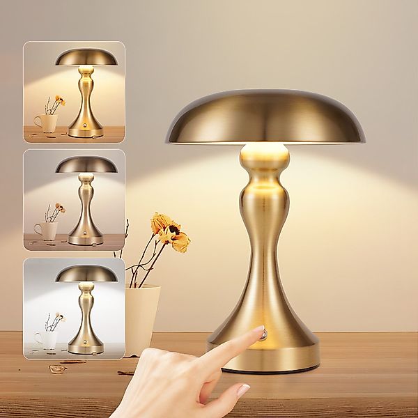Nettlife LED Nachttischlampe Touch Dimmbar Kabellos günstig online kaufen
