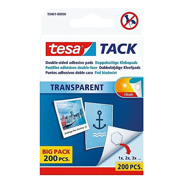 tesa Klebepad TACK Big Pack (200-St) günstig online kaufen