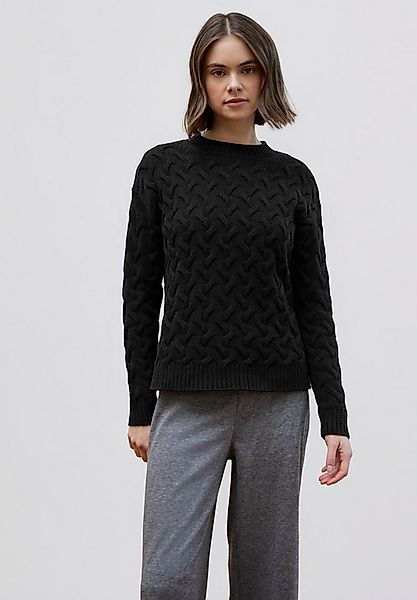 STREET ONE STUDIO Stehkragenpullover im soften Baumwoll-Mix günstig online kaufen