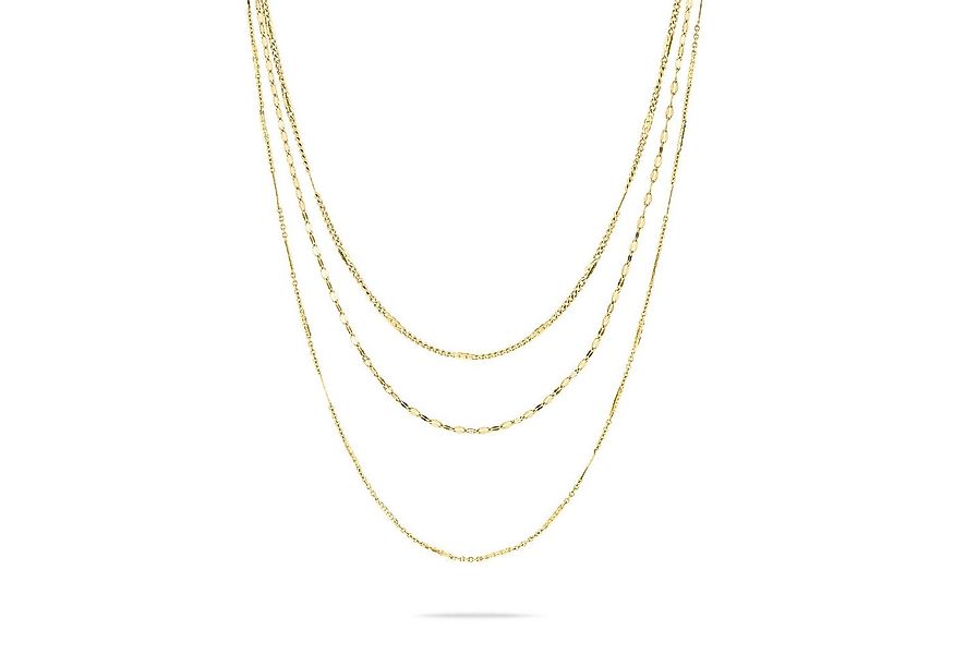 Liebeskind Berlin Kette ohne Anhänger Schmuck Edelstahl Sparkling With Laye günstig online kaufen