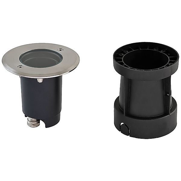 EVN Lichttechnik Bodeneinbauleuchte V2A 230V GU10 35W 679 235 - 679235 günstig online kaufen