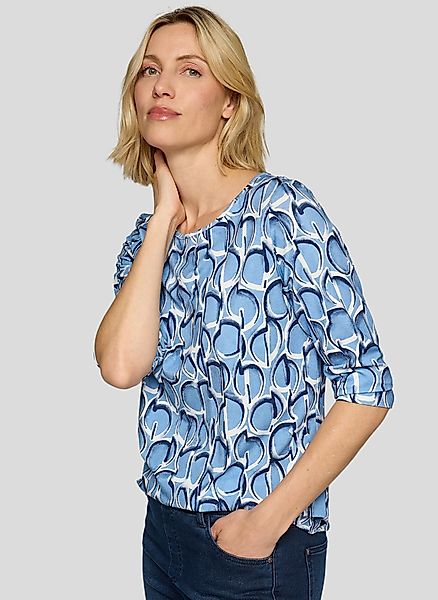 Rabe 3/4-Arm-Shirt mit grafischem Muster günstig online kaufen