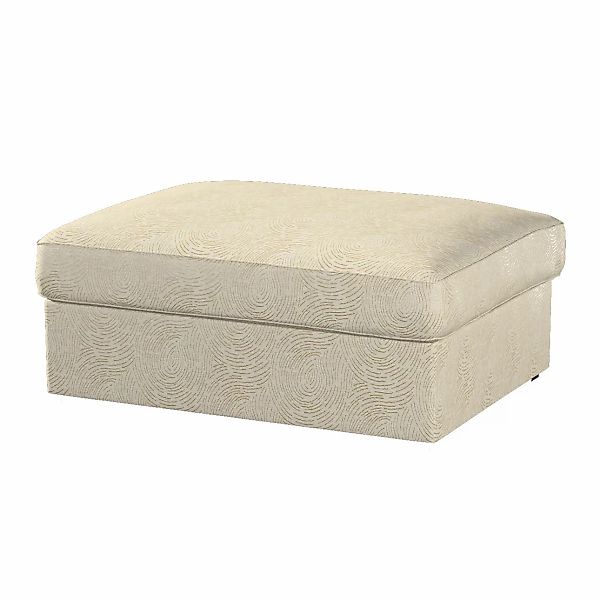 Bezug für Kivik Hocker, beige-golden, Bezug für Hocker Kivik, Living II (16 günstig online kaufen