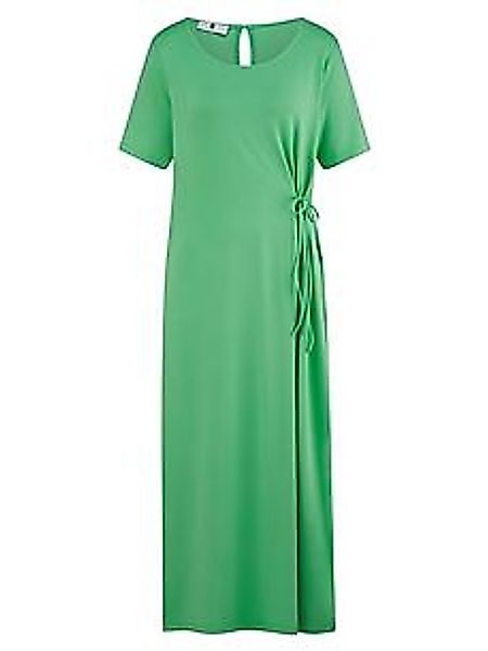 Jersey-Kleid Rundhals-­Ausschnitt Emilia Lay grün günstig online kaufen