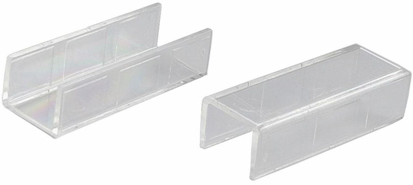 Liedeco Sichtschutzbefestigungen Zubehör-Set Verbinder für 1-3-laüfige Gard günstig online kaufen