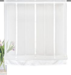 HOME WOHNIDEEN Raffrollo ELIS, mit Klettschiene, günstig online kaufen