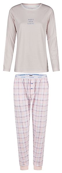 By Louise Schlafanzug Damen Pyjama lang günstig online kaufen