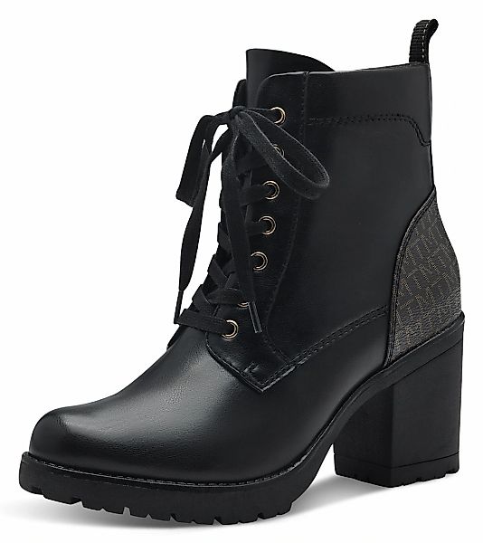 MARCO TOZZI Schnürstiefelette, Blockabsatz, Stiefelette, Schnürboots günstig online kaufen