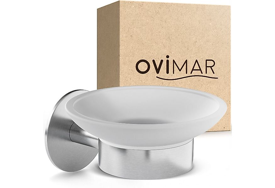 ovimar Seifenschale Kronborg, Breite: 3.60 cm, 1-St., aus Edelstahl in Silb günstig online kaufen