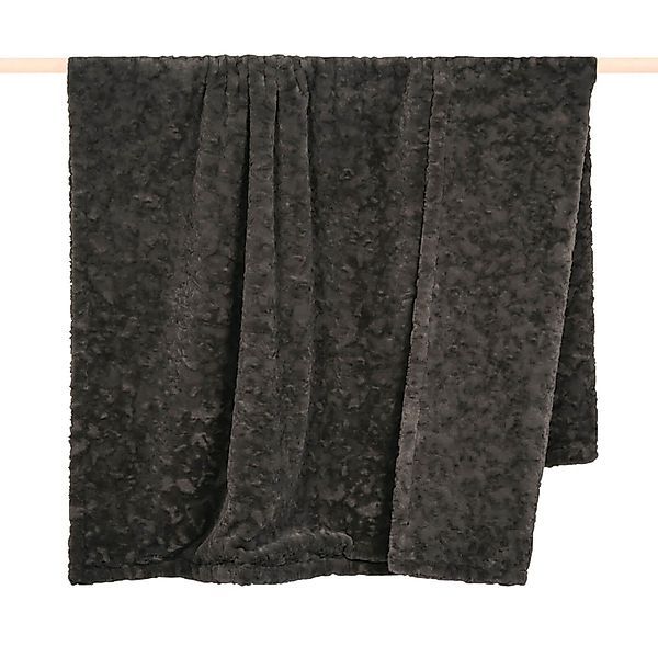 pad home Wohndecke Felldecke Kuscheldecke Flair stone 160x190 günstig online kaufen