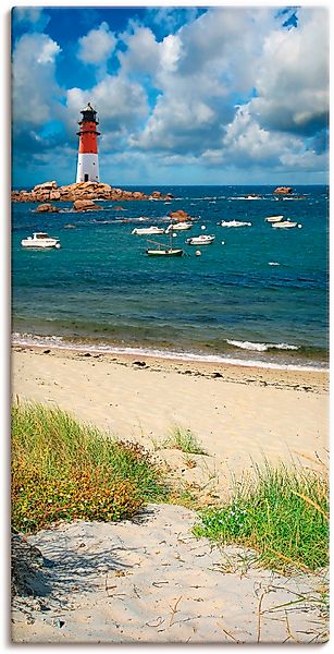 Artland Wandbild "Blick von den Dünen" Küste 1 Stk. tlg. auf Holzrahmen ges günstig online kaufen