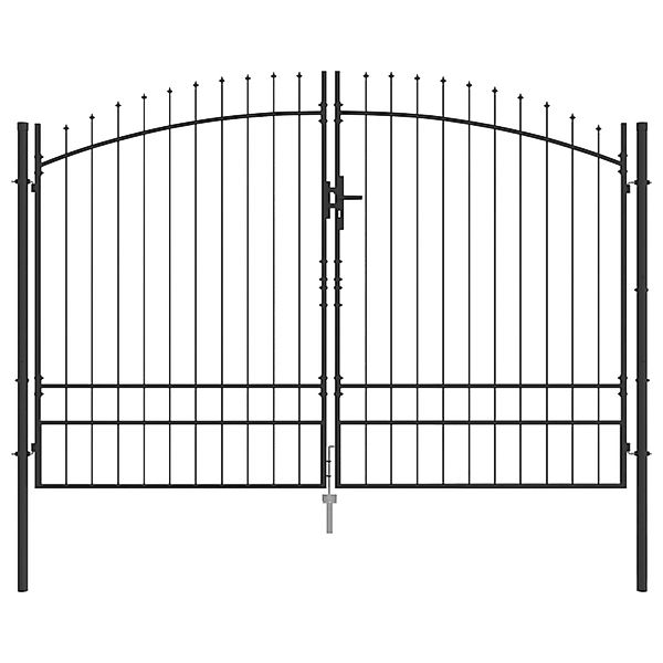 vidaXL Gartentor Gartentor mit Spear Top günstig online kaufen
