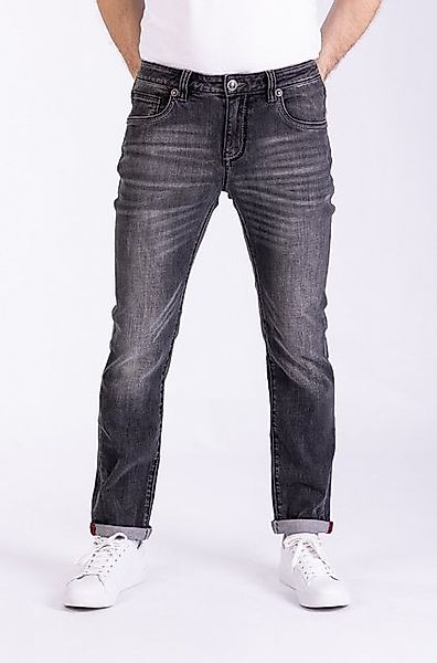 Blue Monkey Slim-fit-Jeans Gordan - washed black günstig online kaufen