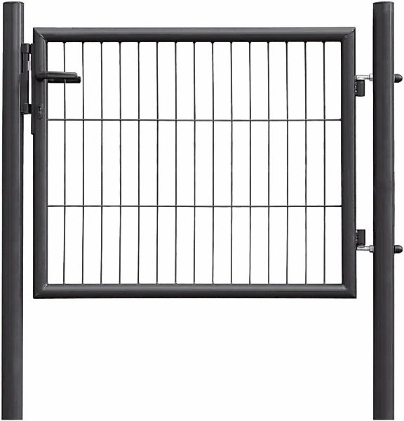 GARDEN N MORE Zauneinzeltür "Einzeltor Standard" 75 cm hoch, anthrazit günstig online kaufen